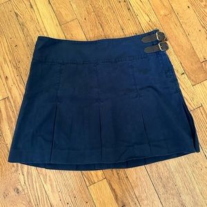 Ralph Lauren Pleated Buckle Skirt